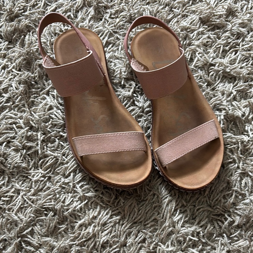 Pink Minimalist Sandals